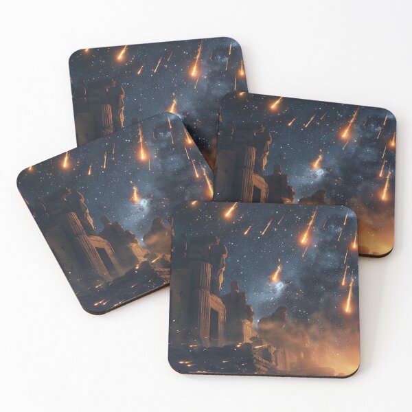 Item preview, Ruins Beneath the Falling Stars designed and sold by QuantumDrift.