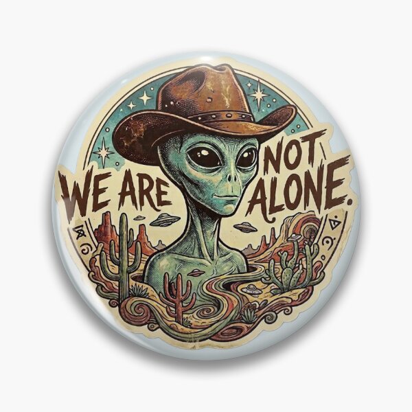 Item preview, Alien Cowboy Sticker  designed and sold by L&E Library.