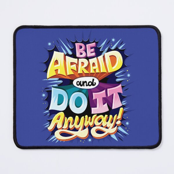 Item preview, Be Afraid and Do It Anyway designed and sold by Risa Rodil.