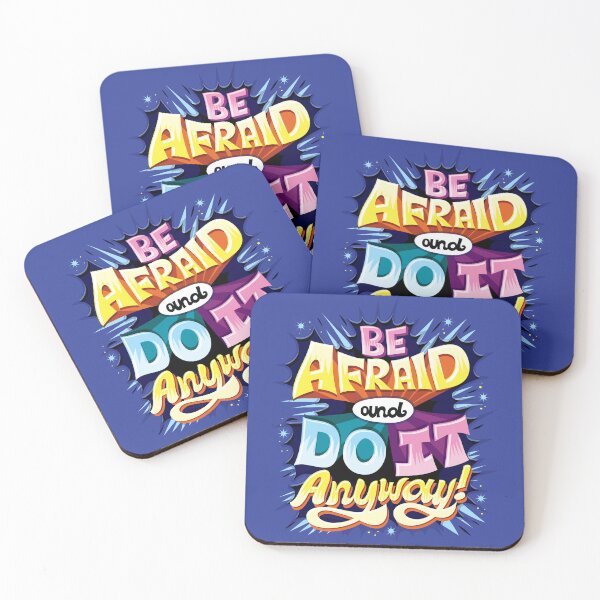Item preview, Be Afraid and Do It Anyway designed and sold by Risa Rodil.