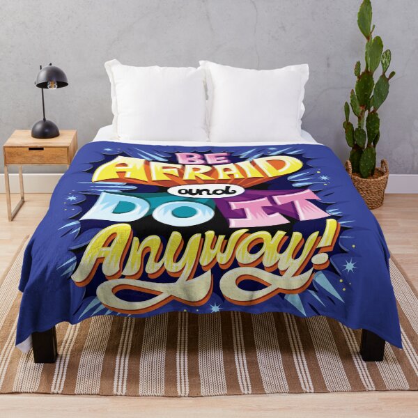 Item preview, Be Afraid and Do It Anyway designed and sold by Risa Rodil.