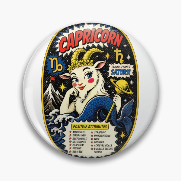 Item preview, Pop Art of the Cosmos -Capricorn designed and sold by Cosmocharis.