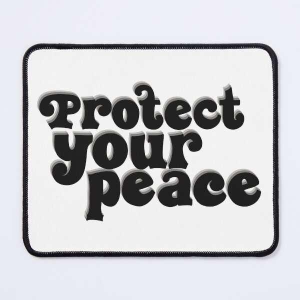 Item preview, Protect your peace designed and sold by pinkyfish1010.