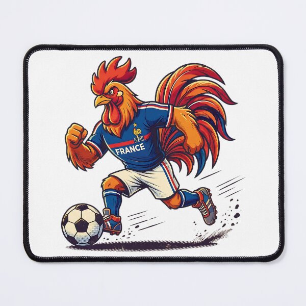 Item preview, Retro 90s France Soccer Rooster Graphic Art designed and sold by Ink & Void Co..