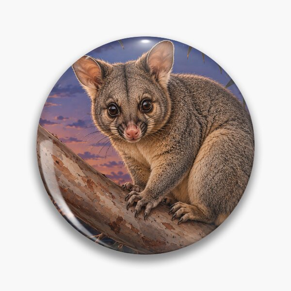 Item preview, Moonlit Brushtail Possum designed and sold by Pixel Junkies Studio.