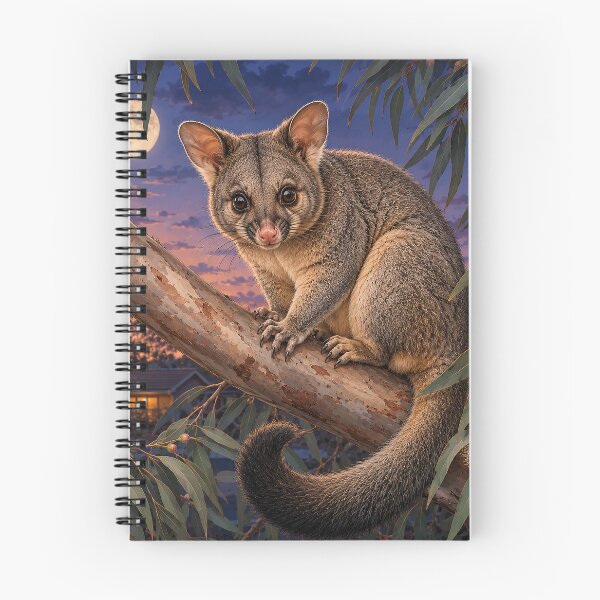 Item preview, Moonlit Brushtail Possum designed and sold by Pixel Junkies Studio.