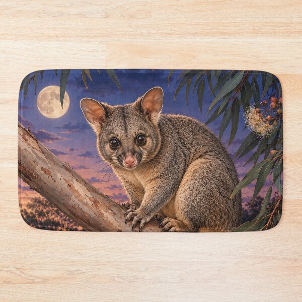 Item preview, Moonlit Brushtail Possum designed and sold by Pixel Junkies Studio.