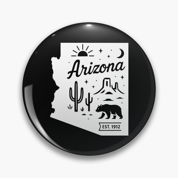 Item preview, Arizona State Pride | Bear Saguaro Cactus & Desert Mesa designed and sold by Sunflo67.