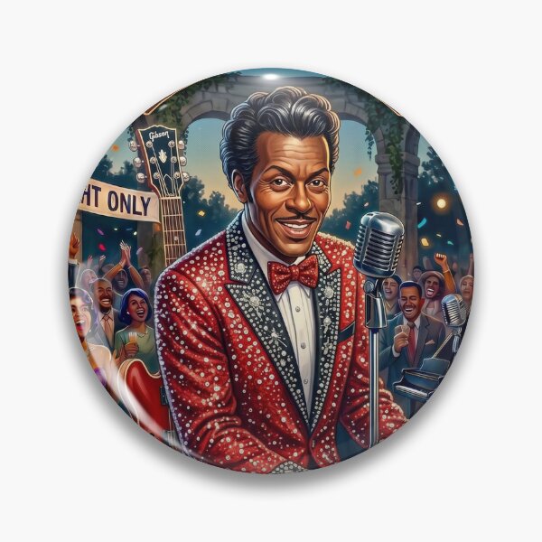 Item preview, CHUCK BERRY - King of Rock and Roll - Vintage American Music Legend designed and sold by DBM Photo Art 1.