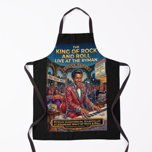 Item preview, CHUCK BERRY - King of Rock and Roll - Vintage American Music Legend designed and sold by DBM Photo Art 1.