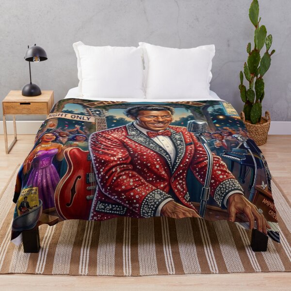 Item preview, CHUCK BERRY - King of Rock and Roll - Vintage American Music Legend designed and sold by DBM Photo Art 1.
