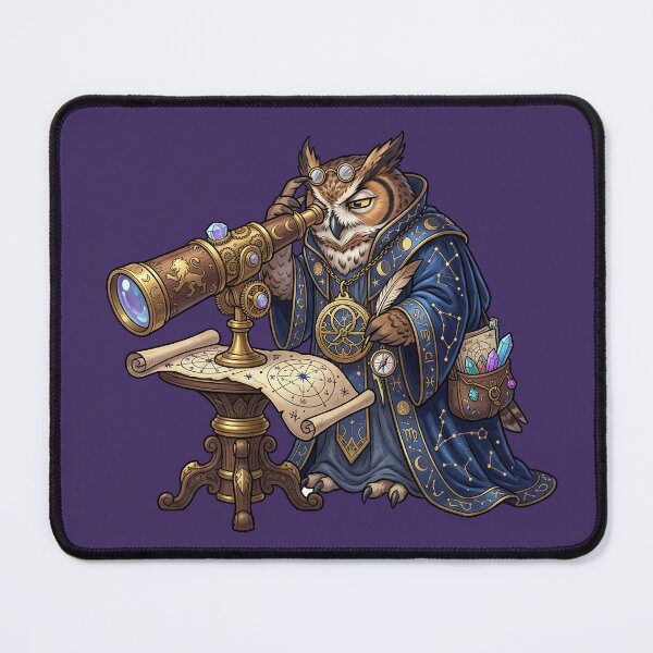 Item preview, Archmage Owl, the Royal Astronomer – Regal Relics Magic Series designed and sold by PerfectTerrible.