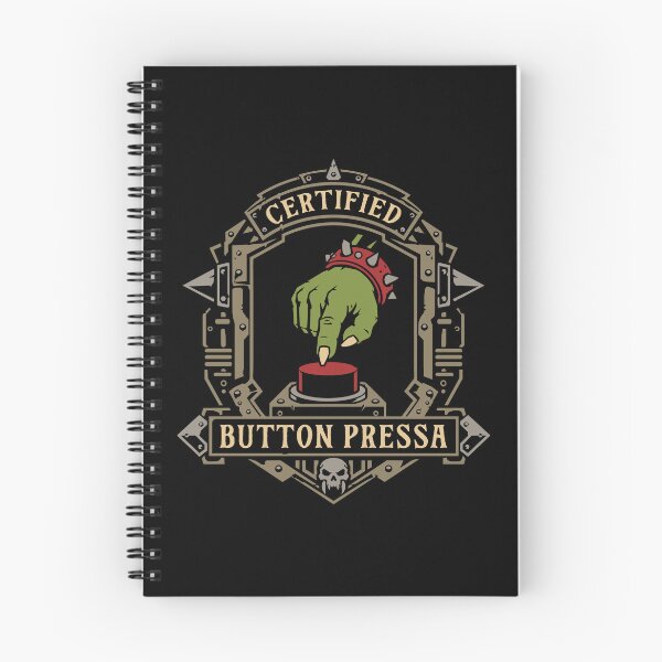 Item preview, Certified Button Pressa Funny Wargaming designed and sold by pixeptional.