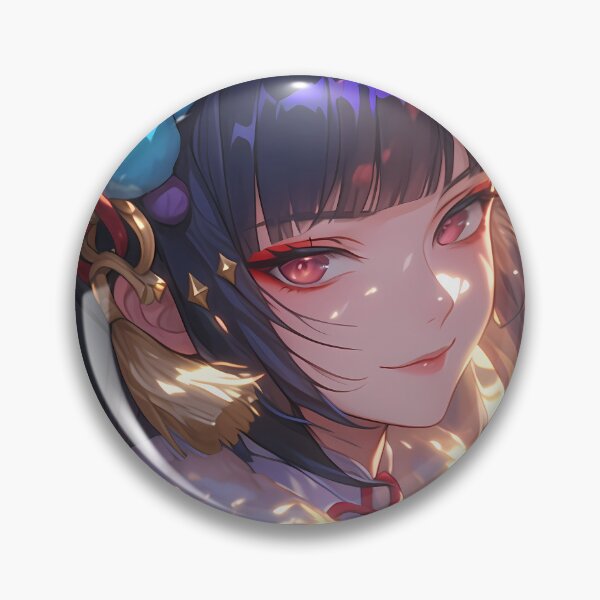 Item preview, Yun Jin Genshin Impact Warm Light Closeup Hair Ornament Smile designed and sold by Spraykart.