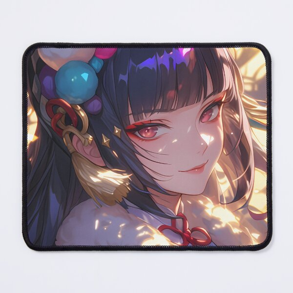 Item preview, Yun Jin Genshin Impact Warm Light Closeup Hair Ornament Smile designed and sold by Spraykart.