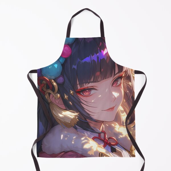 Item preview, Yun Jin Genshin Impact Warm Light Closeup Hair Ornament Smile designed and sold by Spraykart.