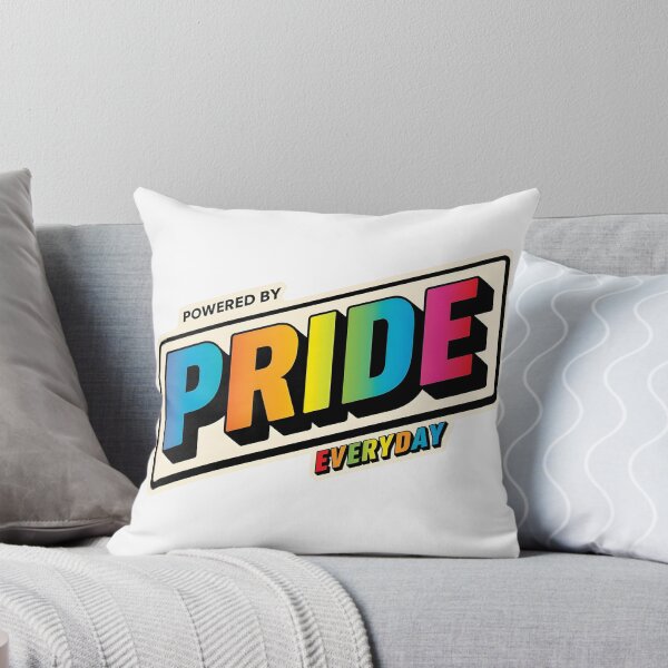 Item preview, LGBTQ Pride Everyday – Rainbow Typography Support Pride Month designed and sold by Pride_Prints.
