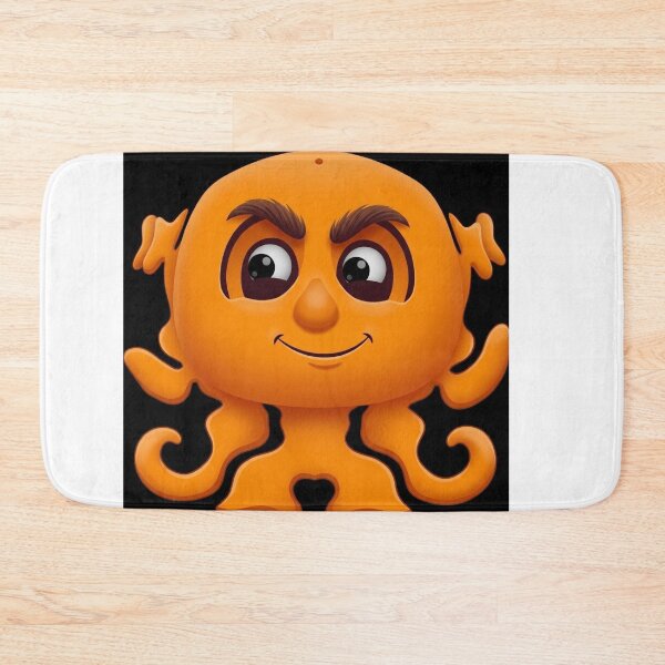 Item preview, Determined Orange Octopus designed and sold by AirCrayons27.