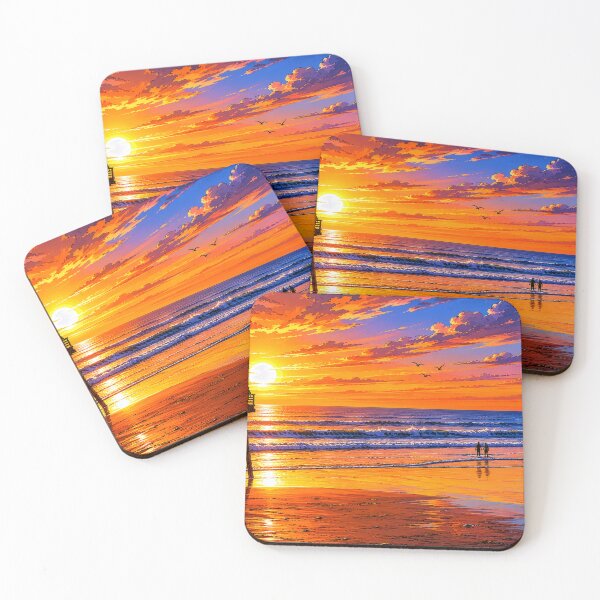 Item preview, Sunset Pismo Beach Pier designed and sold by Rosy Images California.
