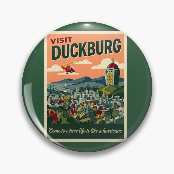 Item preview, Visit Duckburg designed and sold by RadicalRad.