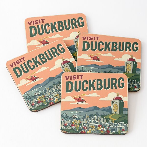 Item preview, Visit Duckburg designed and sold by RadicalRad.