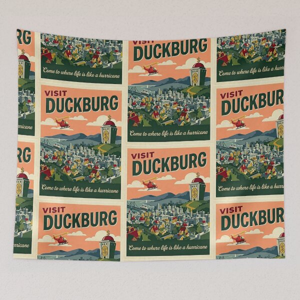 Item preview, Visit Duckburg designed and sold by RadicalRad.
