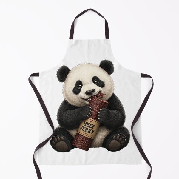 Item preview, Panda Powered by Beef Jerky designed and sold by AnimalMarvels.