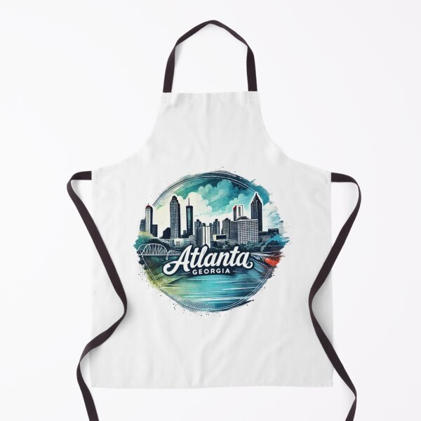 Item preview, Atlanta Georgia Skyline designed and sold by SalterDesigns.