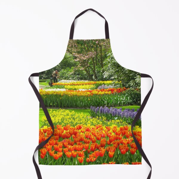 Aperçu de l'œuvre Festival des tulipes de Keukenhof, Pays-Bas - Jardin printanier | Fleurs et art floral emblématiques des Pays-Bas créée et vendue par Ross.A.Campbell.
