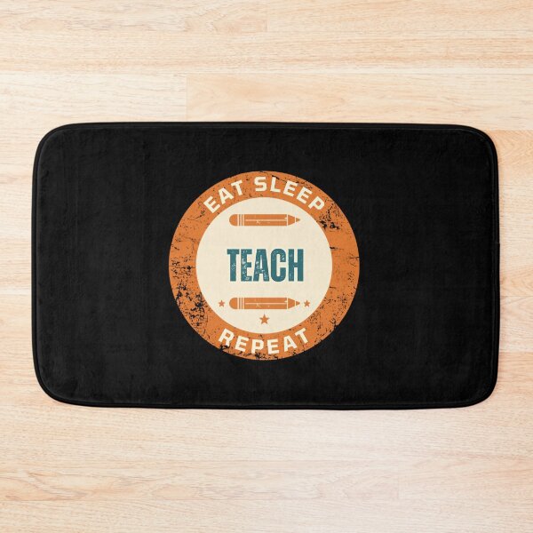 Item preview, Eat Sleep Teach Repeat Funny Teacher Shirt designed and sold by Pixie-agenca.