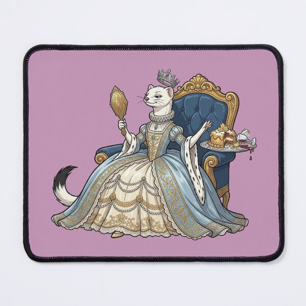 Item preview, Her Royal Highness, the Spoiled - Regal Relics Ferret Princess designed and sold by PerfectTerrible.