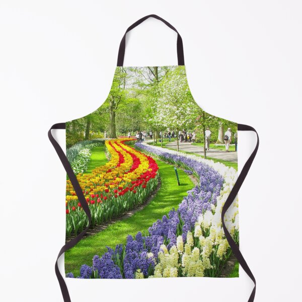 Aperçu de l'œuvre Festival des tulipes de Keukenhof, Pays-Bas - Jardin printanier | Fleurs et art floral emblématiques des Pays-Bas créée et vendue par Ross.A.Campbell.
