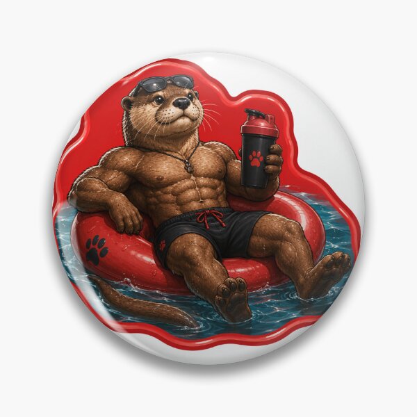 Item preview, Chill Vibe Otter designed and sold by Aggressively Average .