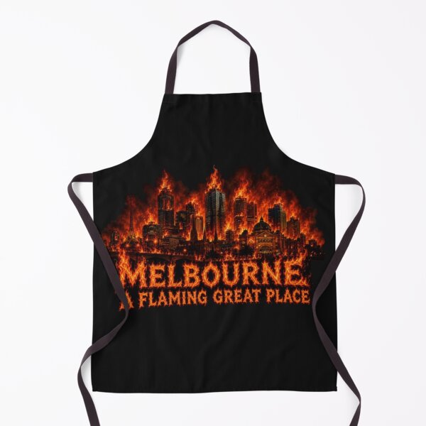 Item preview, Melbourne A flaming great place designed and sold by Kirrindy Designs.