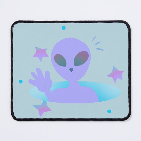 Item preview, Cute Pastel Alien | Kawaii Space Aesthetic Art designed and sold by Rawafi Art Studio.