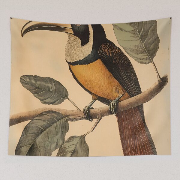 Item preview, Araçari-Castanho — Gravura Botânica Vintage | Atlantic Forest designed and sold by AtlanticForest.