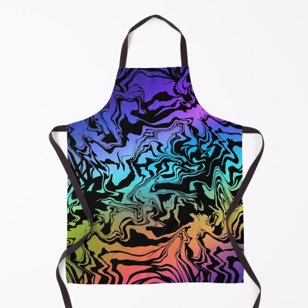 Item preview, Rainbow Squiggle Pattern designed and sold by Tickety Boo.