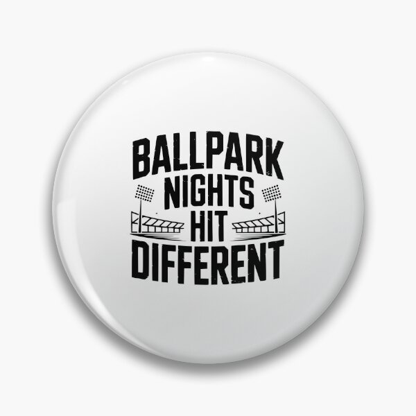 Item preview, Ballpark Nights Hit Different designed and sold by theartfulaspie.