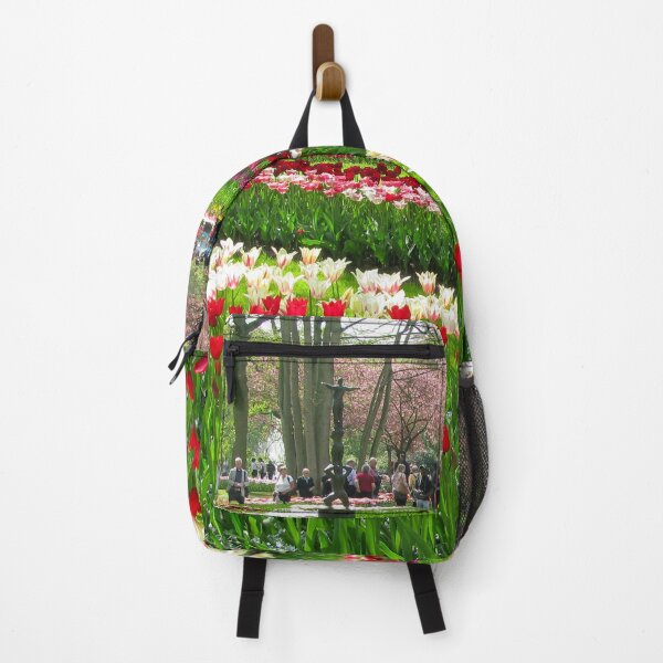 Aperçu de l'œuvre Festival des tulipes de Keukenhof, Pays-Bas - Jardin printanier | Fleurs et art floral emblématiques des Pays-Bas créée et vendue par Ross.A.Campbell.