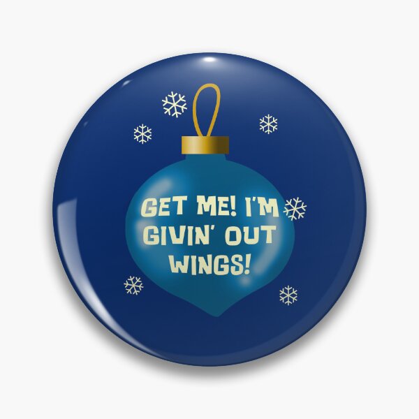 Item preview, Givin' Out Wings Ornament designed and sold by Normbot2000.