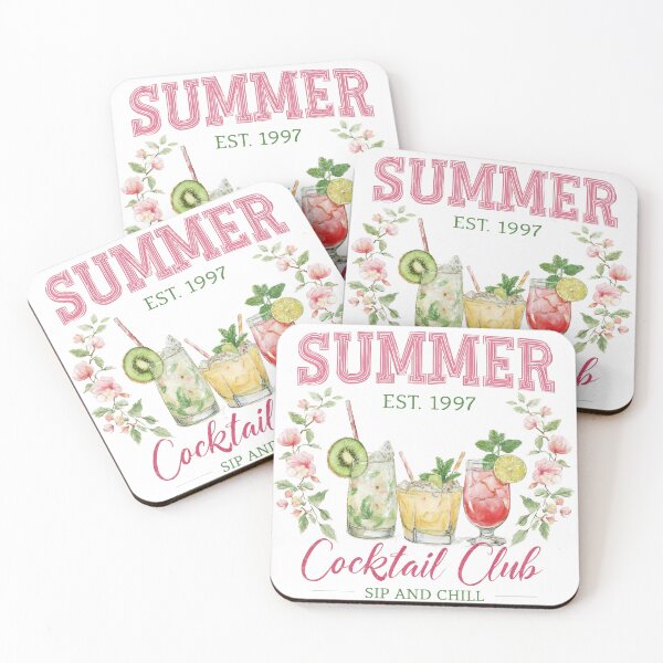 Item preview, Summer Cocktail Club – Sip & Chill designed and sold by SweetTeezPrints.