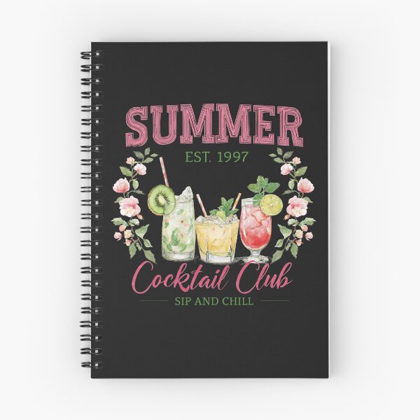 Item preview, Summer Cocktail Club – Sip & Chill designed and sold by SweetTeezPrints.