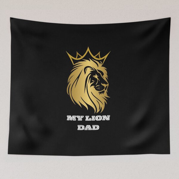 Item preview, My Lion Dad – Golden King Lion Father Design Funny Cute Royal Gift For Dad  designed and sold by Art_IN_Design.