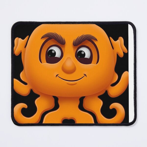 Item preview, Determined Orange Octopus designed and sold by AirCrayons27.