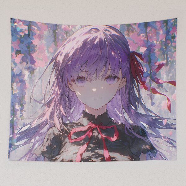 Item preview, Bb Fate Grand Order Wisteria Light Purple Dream Smile designed and sold by 108Recordings.