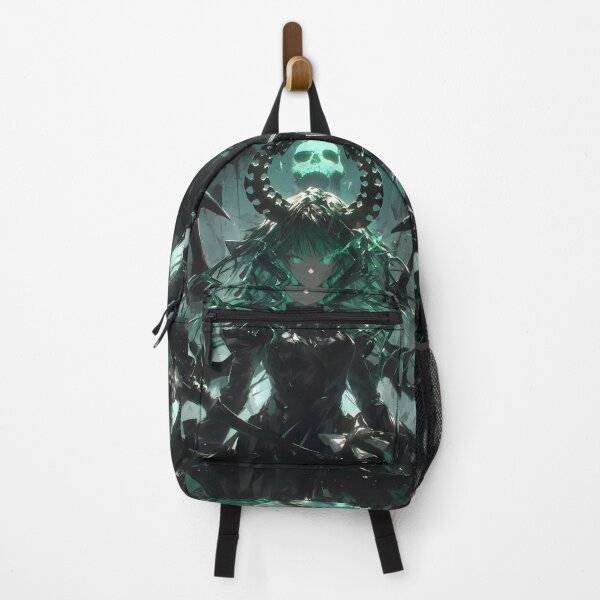 Item preview, Dead Master Black Rock Shooter Gothic Teal Glow Dark Fantasy Cathedral designed and sold by 108Recordings.