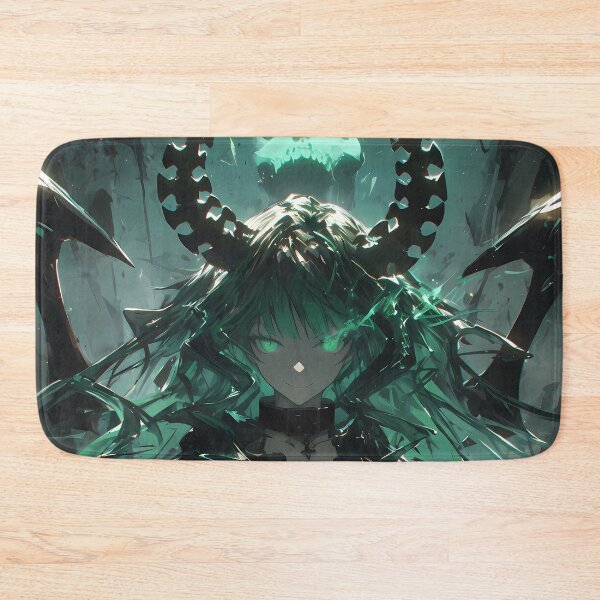 Item preview, Dead Master Black Rock Shooter Gothic Teal Glow Dark Fantasy Cathedral designed and sold by 108Recordings.