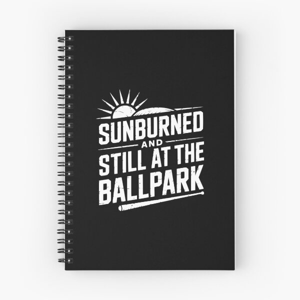 Item preview, Sunburned And Still At The Ballpark designed and sold by theartfulaspie.
