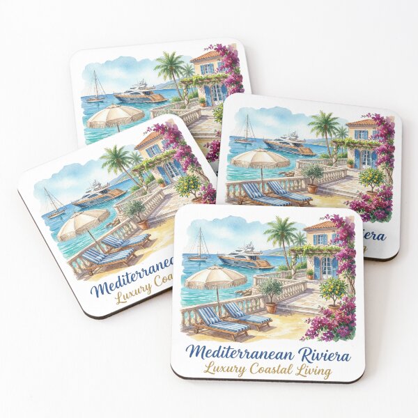 Item preview, Mediterranean Riviera designed and sold by DucksAbducted.