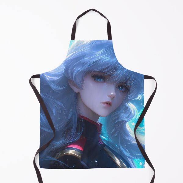 Item preview, Miorine Rembran Gundam Witch Mercury Silver Hair Blue Glow designed and sold by 108Recordings.